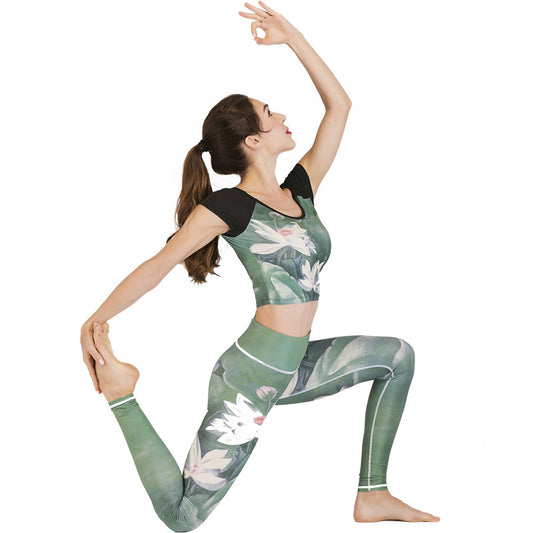 Women's Yoga Suits Outfits Sport Suits Fitness Yoga Running Athletic Tracksuits